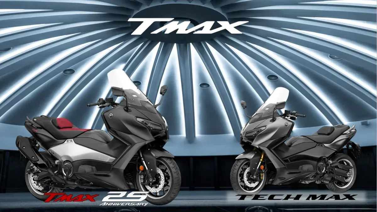 Tampilan motor Yamaha TMAX. (Sumber: Dok. Yamaha)