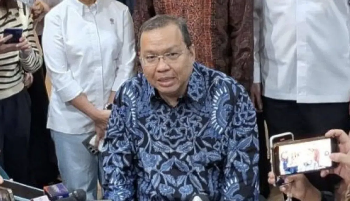 Iman Rachman saat konferensi pers di Gedung Bursa Efek Indonesia, Jakarta (Sumber: X)