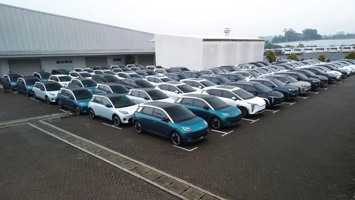 GAC Indonesia memastikan kesiapan stok dan pengiriman mobil listrik menjelang Imlek dan Lebaran 2026. (Sumber: GAC)