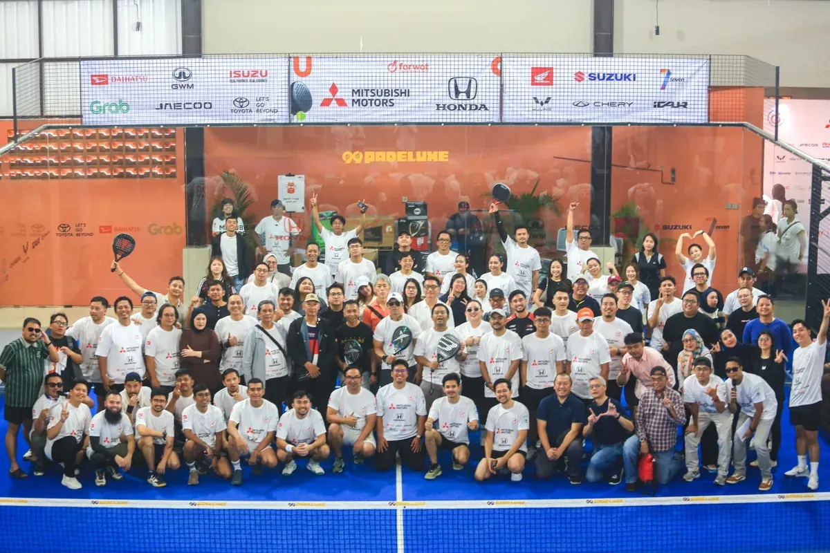 Forwot menggelar turnamen padel sebagai ajang mempererat hubungan antara jurnalis otomotif dan pelaku industri kendaraan di Indonesia. (Sumber: Fowot)