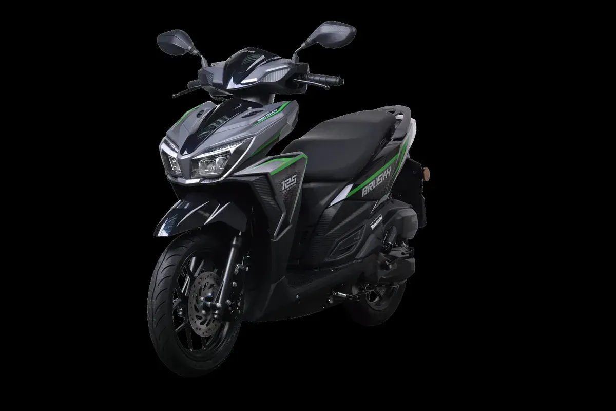 Kawasaki Motor Indonesia meluncurkan skutik pertama Modenas Brusky 125 (Sumber: PT KMI)