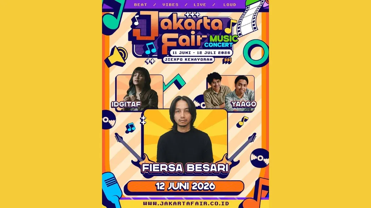 Beberapa musisi meramaikan JFK 2026 di JIExpo Kemayoran, Jakarta Pusat, Jumat, 12 Juni 2026. (Sumber: Dok. Istimewa)