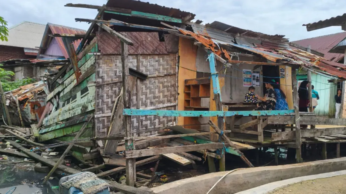 Ilustrasi rumah tidak layak huni (RTLH). (Sumber: Istimewa)