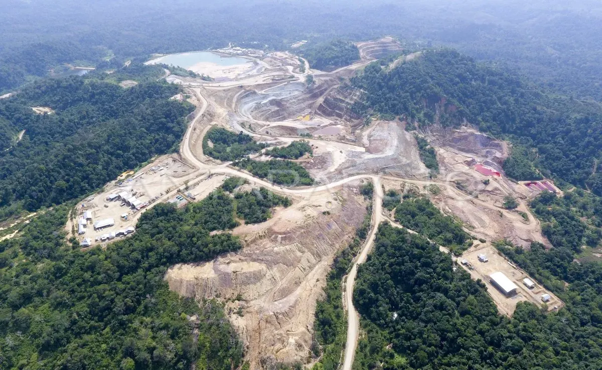 Maraknya aktivitas pertambangan tanpa izin (PETI) masih ditemukan di sejumlah kawasan Muratara, Sumatera Selatan. (Sumber: Istimewa)