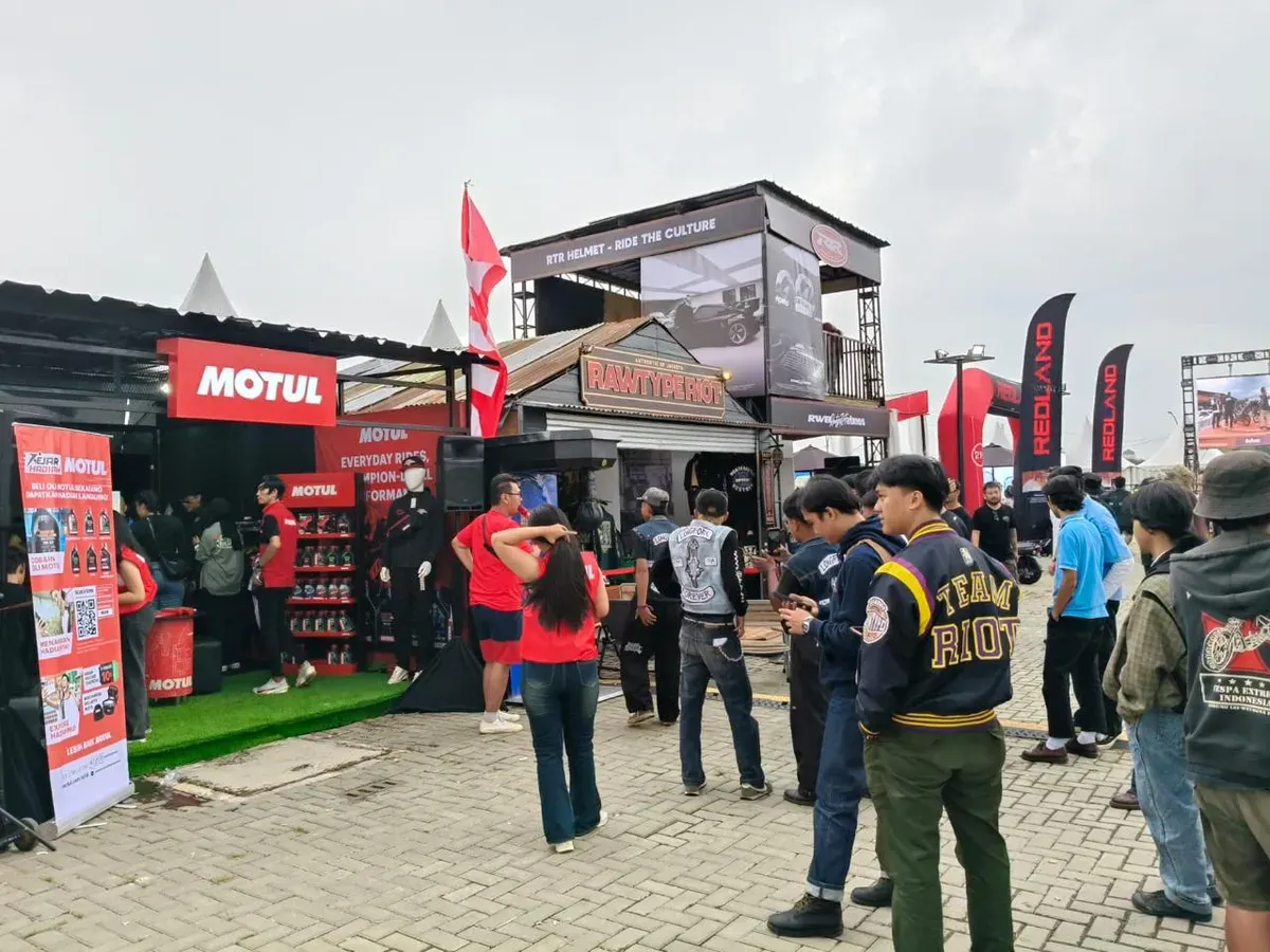 Motul Indonesia ikut meramaikan BBQ Ride 2026 yang berlangsung di Prabuwangi Park, Bandung, pada 13-14 Juni 2026. (Sumber: Motul)