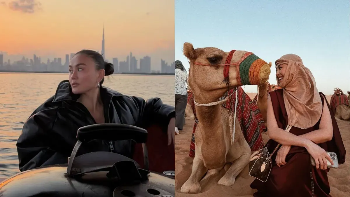 Penyanyi Agnez Mo memberikan klarifikasi seusai dikabarkan terjebak di Dubai, UAE. (Sumber: Instagram/@agnezmo)
