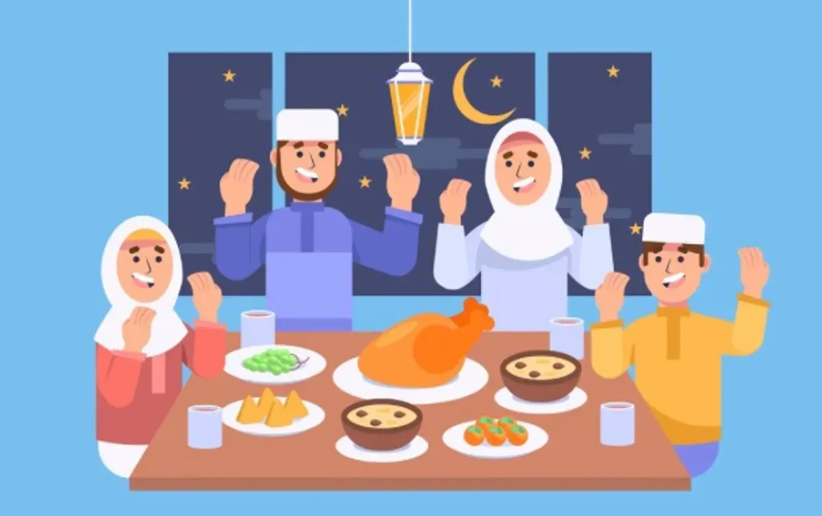 Jadwal buka puasa di Kota Bandung Senin, 2 Maret 2026. (Sumber: Freepik)