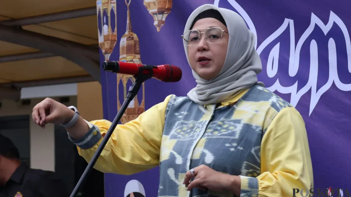 Wakil Bupati Tangerang, Intan Nurul Hikmah. (Sumber: Poskota/Veronica Prasetio)