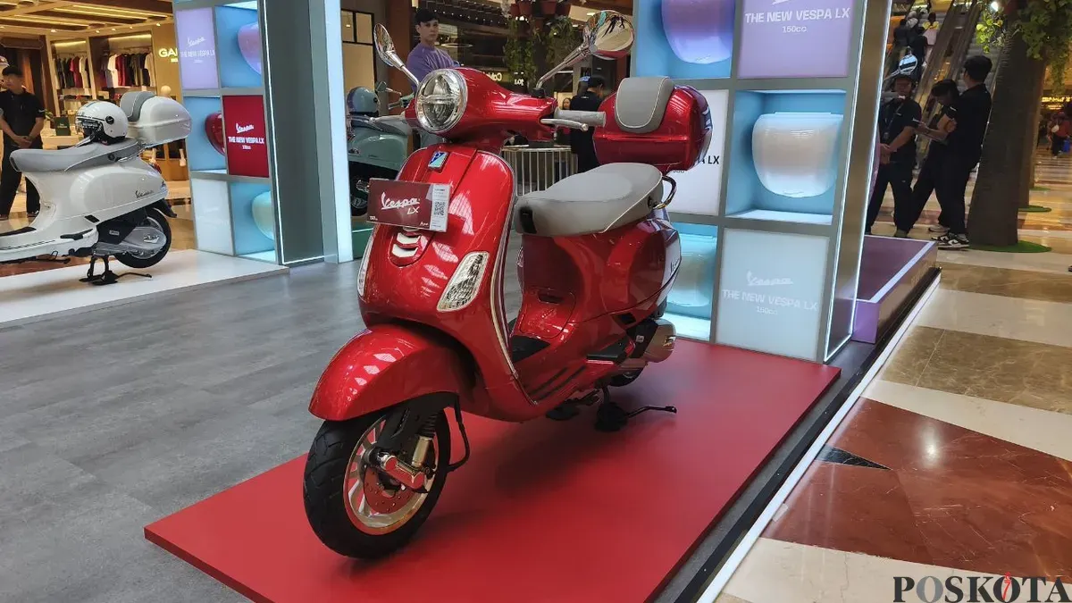 PT Piaggio Indonesia menghadirkan program 'You Know You Want It' selama Ramadhan. (Sumber: Poskota/Erwan Hartawan)