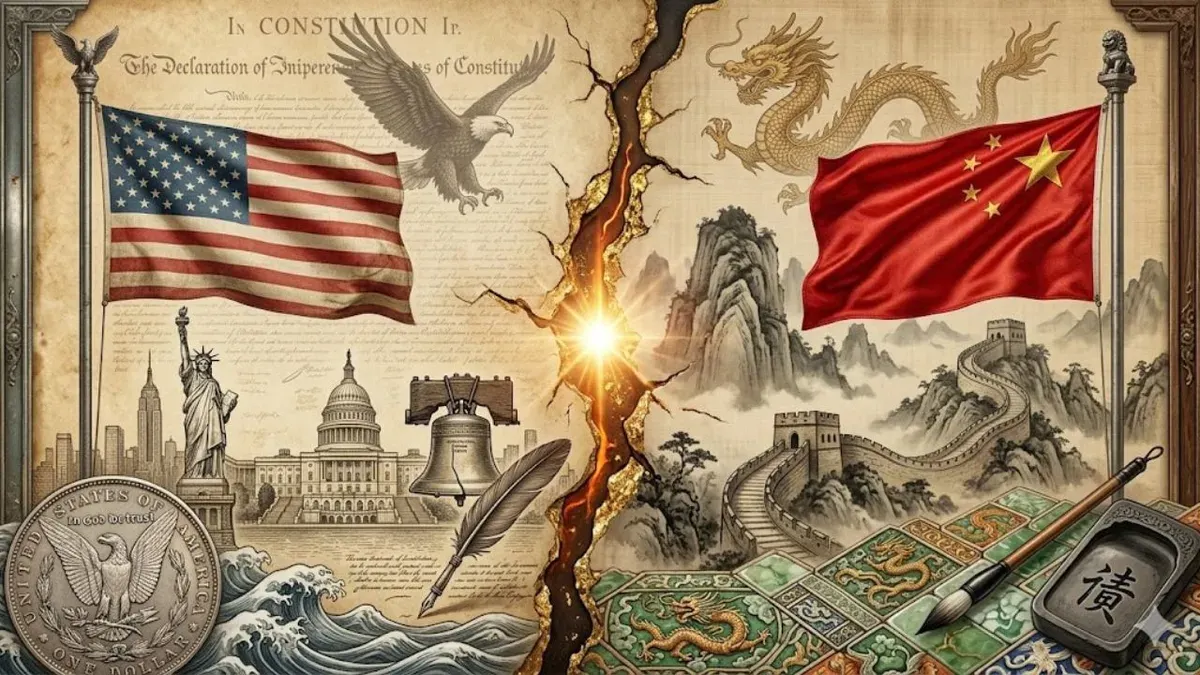 China tuduh AS kecanduan perang dan sebut Washington sumber kekacauan global. (Sumber: Generated)