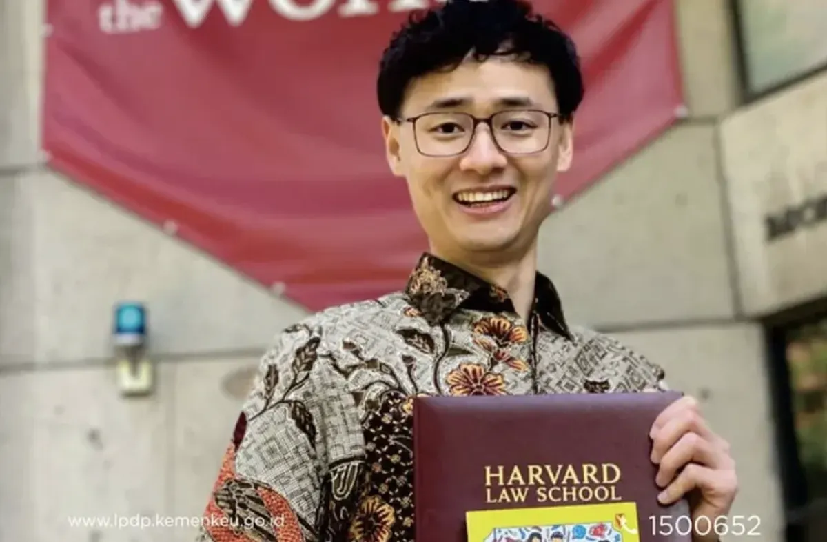Pendiri Sejutacita, Andhika Sudarman, saat menghadiri sebuah acara edukasi pada 2024. (Sumber: Dok/LPDP Kemenkeu RI)