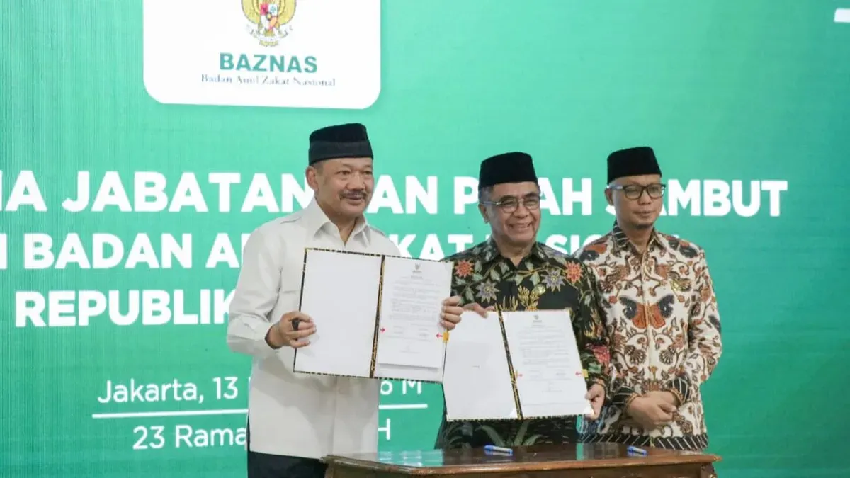 Sodik Mudjahid Jabat Ketua BAZNAS RI. (Sumber: Dok. BAZNAS)