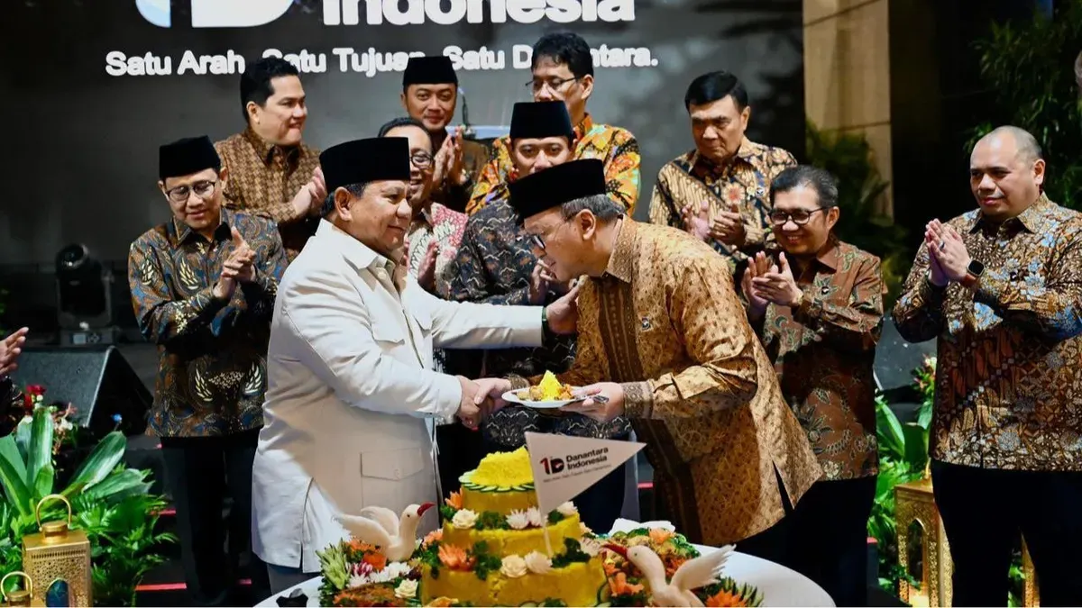 Perayaan satu tahun Danantara Indonesia di Wisma Danantara, Senayan, Kebayoran Baru, Jakarta Selatan, Selasa, 11 Maret 2026. (Sumber: Dok. Istimewa)