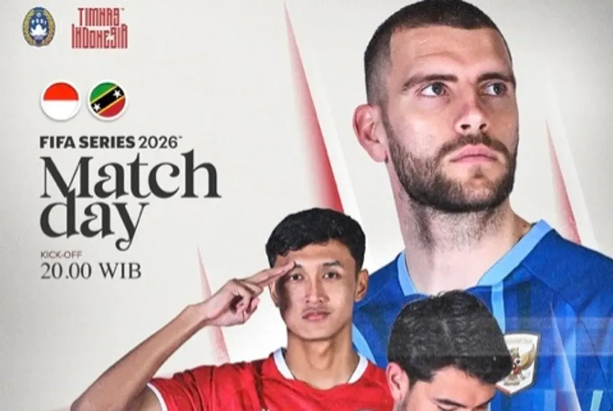 Prediksi line up Timnas Indonesia vs Saint Kitts & Nevis di FIFA Series 2026. (Sumber: Instagram/@timnasindonesia)