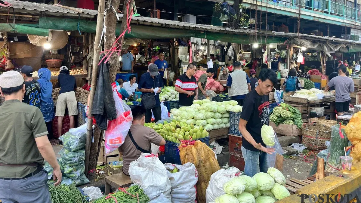 Ilustrasi, harga cabai di Pasar Senen Jakarta turun, Minggu, 29 Maret 2026. (Sumber: Poskota/M Tegar Jihad)