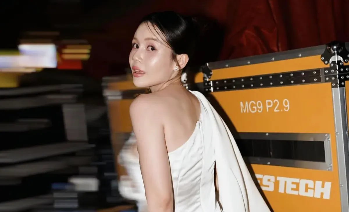 Pebisnis Uung Victoria Finky tengah menjadi sorotan usai brand skincare anak miliknya, Moell, dikaitkan dengan acara live streaming Marapthon. (Sumber: Instagram/@uungvf)