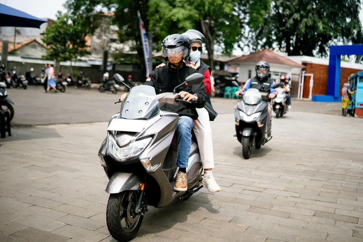 PT Suzuki Indomobil Sales menggelar Burgman Fun Rally 2026 (Sumber: Suzuki)