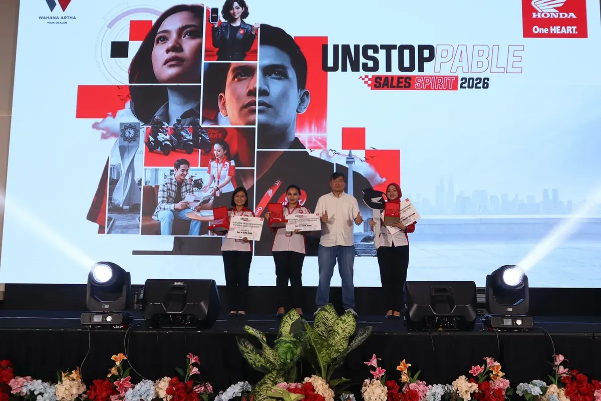 WMS menggelar Sales Rewarding 2026 bertema UNSTOPPABLE SALES SPIRIT (Sumber: PT WMS)
