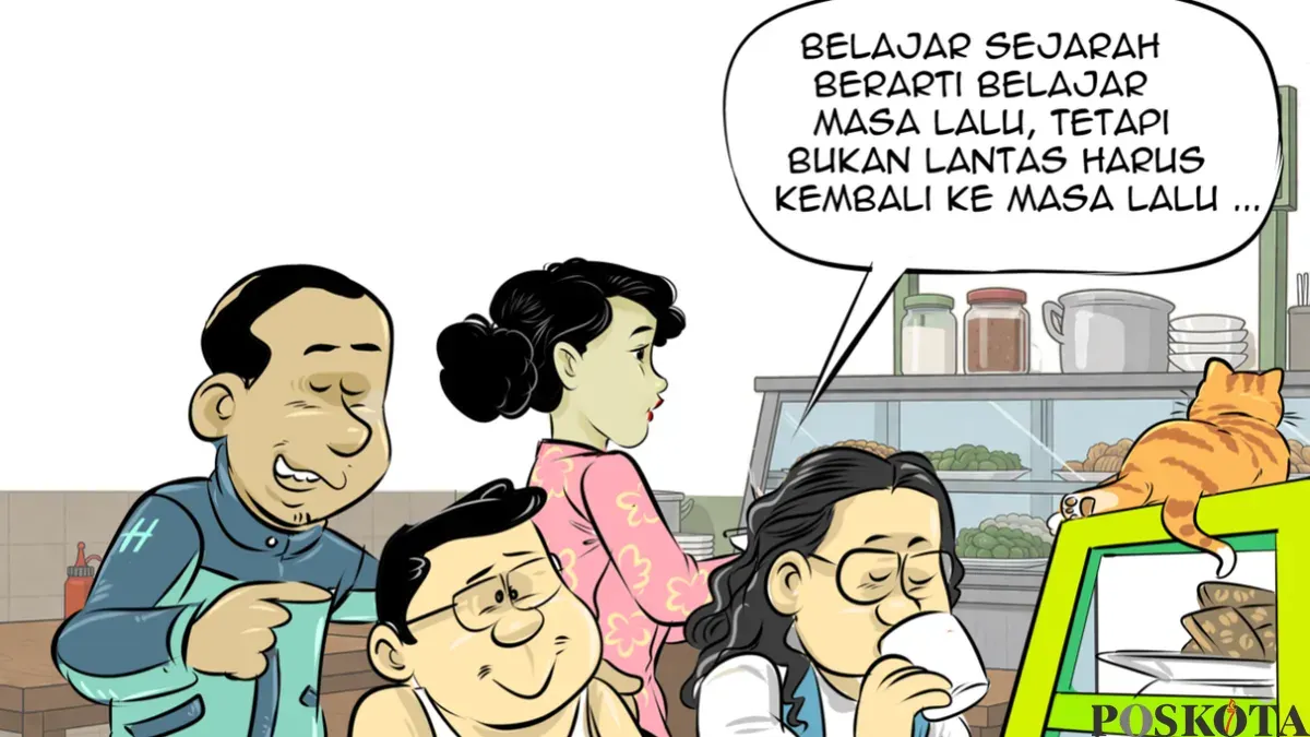 Ilustrasi Obrolan Warteg, Jumat 22 Mei 2026. (Sumber: Poskota/Arif Setiadi)