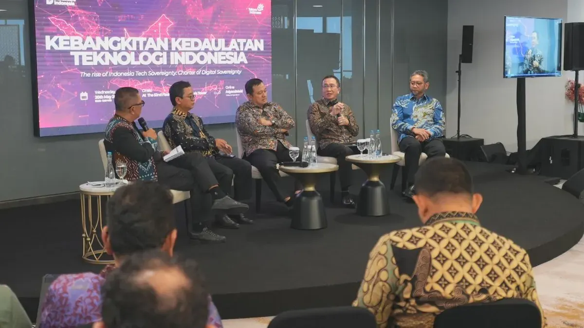 Telkom menyelenggarakan Indonesia Tech Sovereignty Forum 2026 di Telkom Landmark Tower, Kuningan Barat, Mampang Prapatan, Jakarta Selatan, Rabu, 20 Mei 2026. (Sumber: Dok. Telkom)