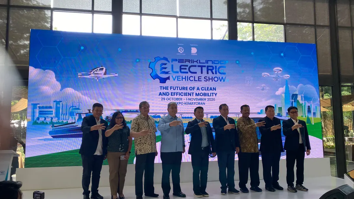 Pameran Periklindo Electri Vehicle Show (PEVS) 2026 kembali akan hadir pada 29 Oktober - 1 November 2026. (Sumber: Poskota/Herdyan Anugrah Triguna)