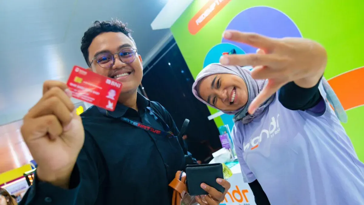 Potret Bank BNI dorong literasi dan inklusi keuangan di kalangan generasi muda. (Sumber: Istimewa)