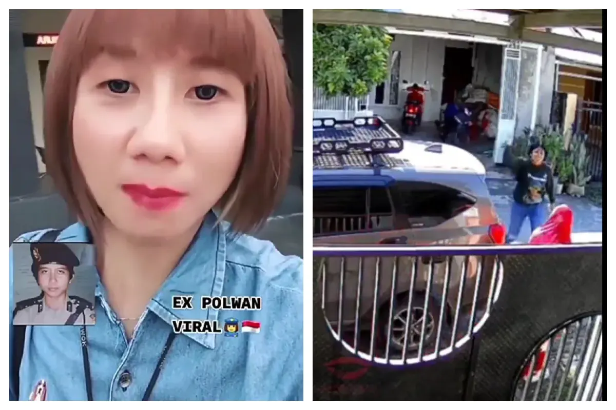 Tangkapan layar Eks Polisi Wanita (Polwan) Yuni Utami, yang viral lagi setelah diduga terlibat dalam aksi penganiayaan terhadap tetangganya di Kabupaten Sigi, Sulawesi Tengah. (Sumber: X/@tasawufcenter)