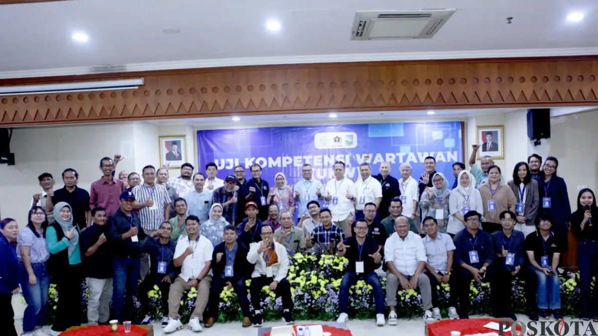 Potret peserta UKW PWI Jaya ke-65. (Sumber: Poskota/Guruh Nara Persada)