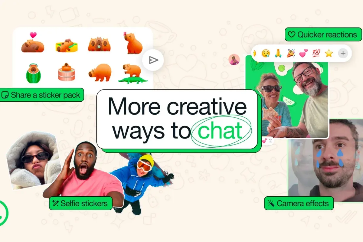 Berikut ini cara membuat stiker WhatsApp sendiri tanpa harus menggunakan aplikasi lain. (Sumber: WhatsApp)