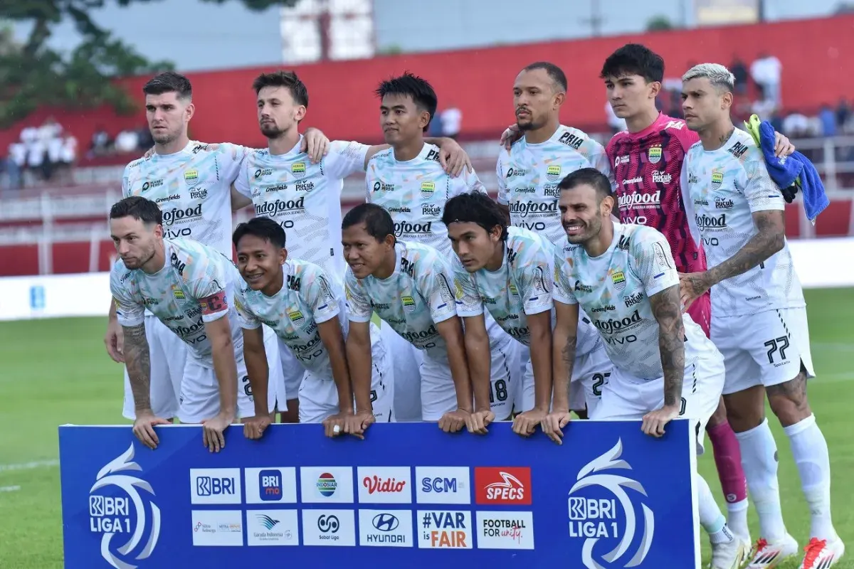 Potret skuad Persib Bandung. (Sumber: Persib)