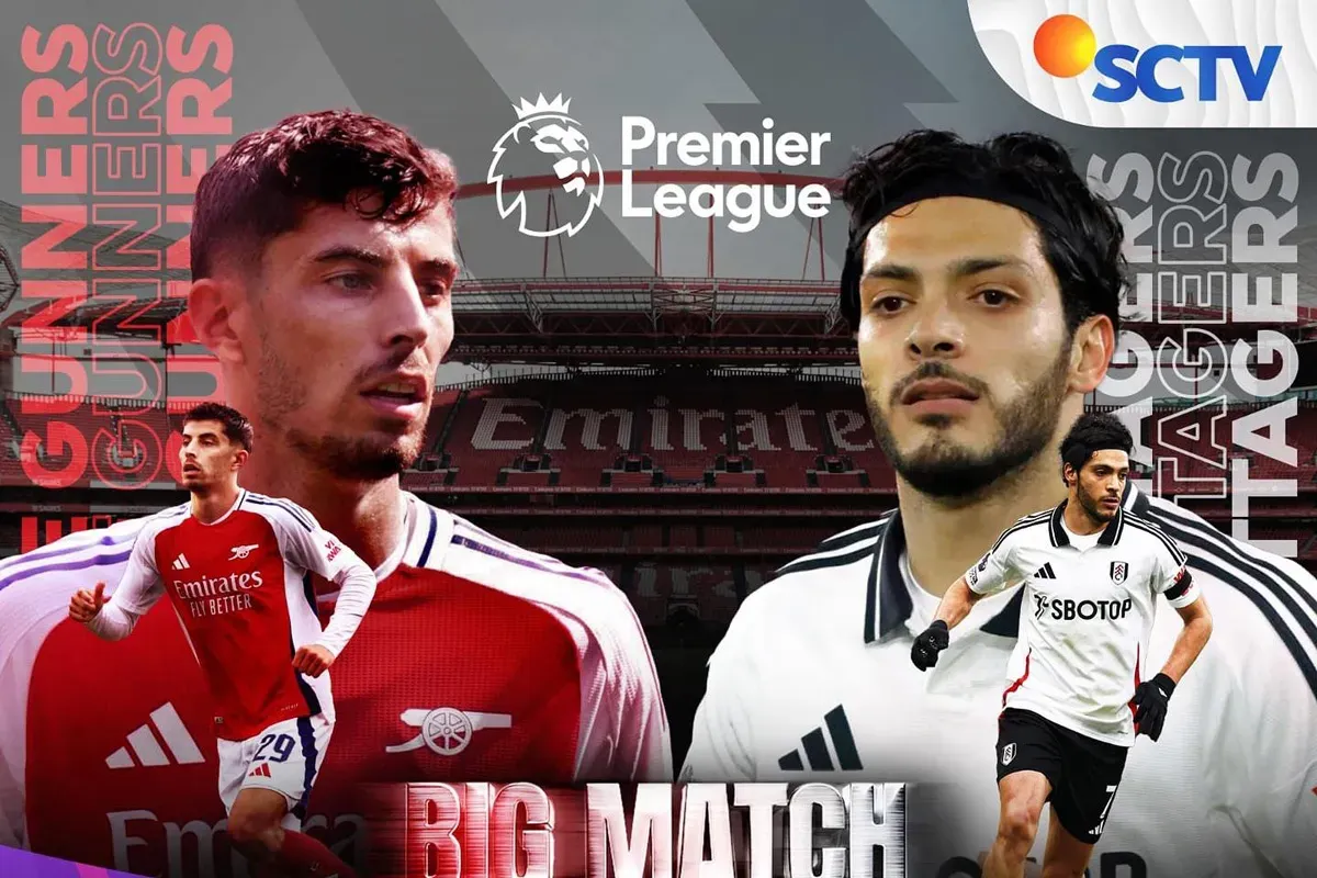 Link live streaming Arsenal vs Fulham. (Sumber: Instagram @sctv.sports)