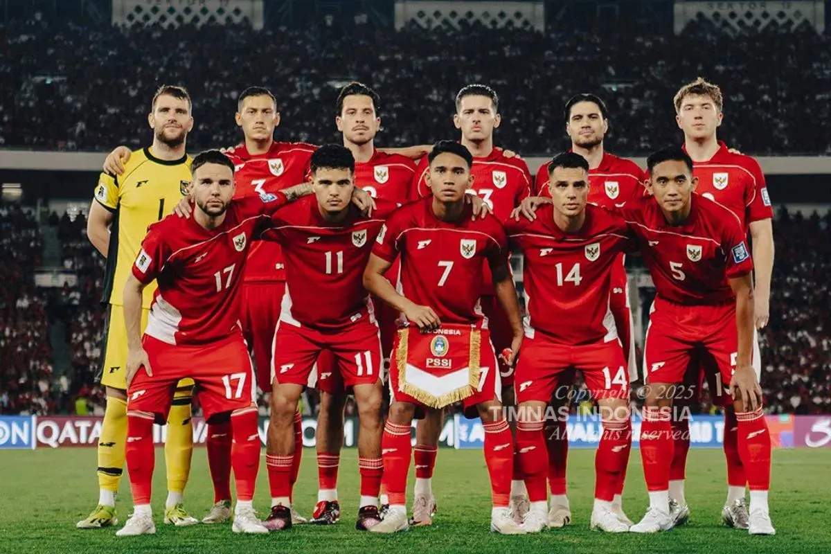 Potret para pemain Timnas Indonesia. (Sumber: X/@TimnasIndonesia)