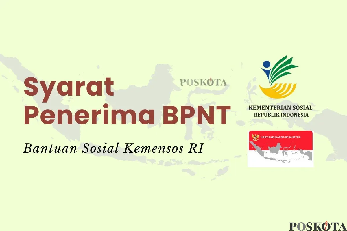 Syarat penerima bansos BPNT 2025. (Sumber: Poskota/Della Amelia)