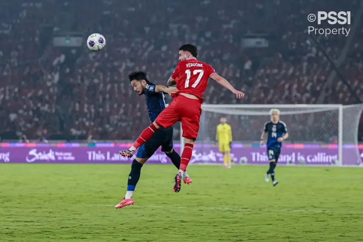 Duel Timnas Indonesia vs Jepang di Kualifikasi Piala Dunia 2026. (Sumber: PSSI)