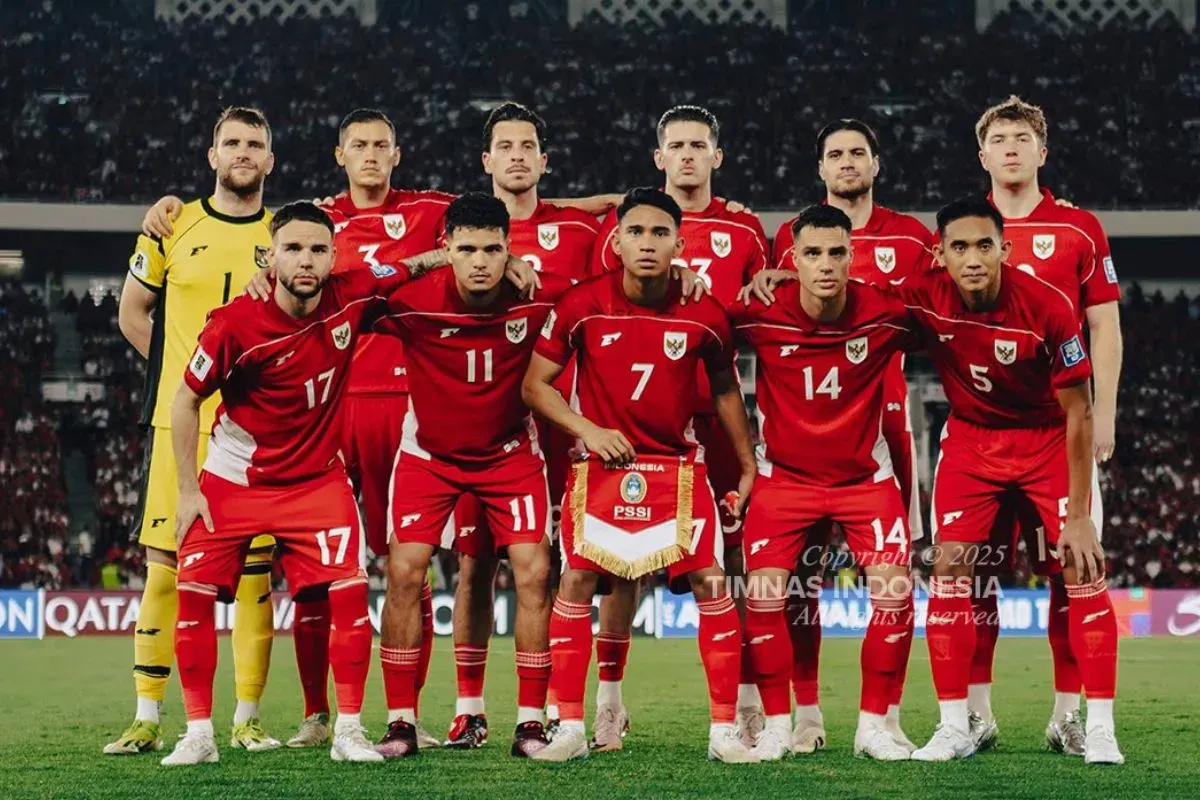 Potret para pemain Timnas Indonesia. (Sumber: X/@TimnasIndonesia)