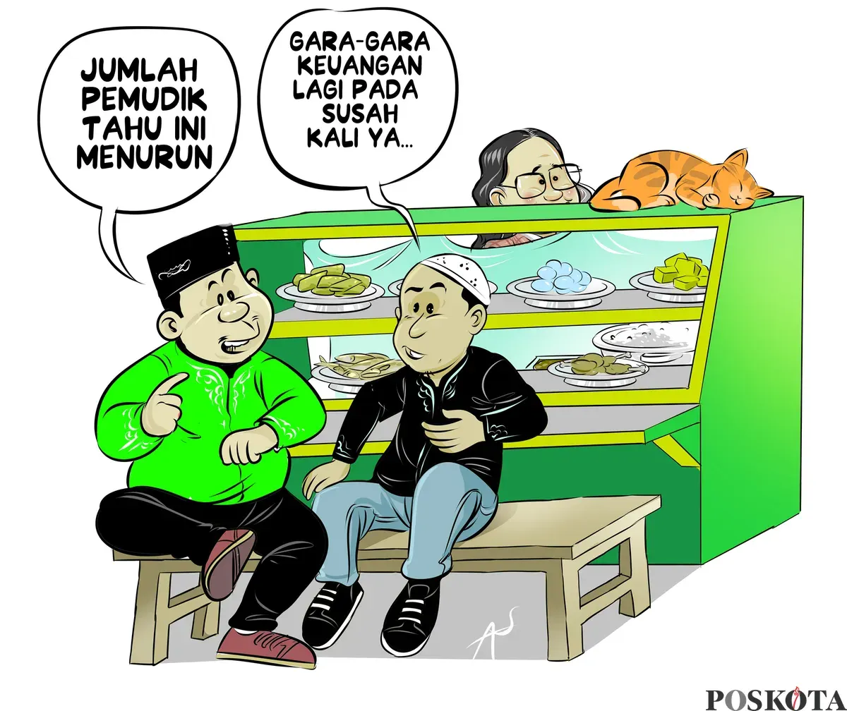 Obrolan Warteg: Efisiensi Mudik Lebaran (Sumber: Poskota/Arif Setiadi)