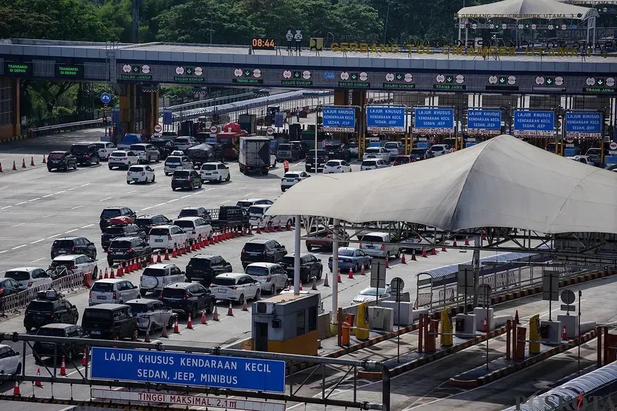 Jadwal One Way Nasional mudik Lebaran 2026. (Sumber: Poskota/Bilal Nugraha Ginanjar)