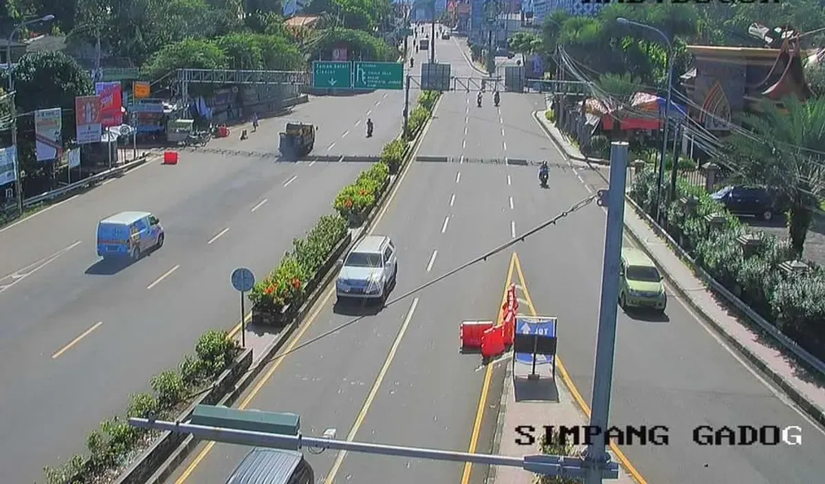 Jalan Simpang Gadog (Sumber: X/BPTJ 151)