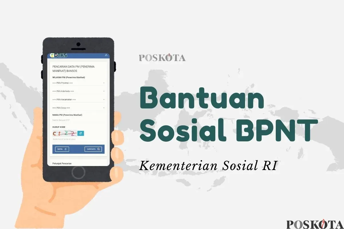 Cek bansos BPNT 2025. (Sumber: Poskota/Della Amelia)