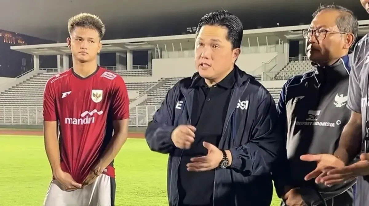 Ketum PSSI, Erick Thohir beri pesan penting kepada Timnas Indonesia usai dipastikan lolos ke perempat final Piala Asia U-17 2025. (Sumber: Instagram/@erickthohir)