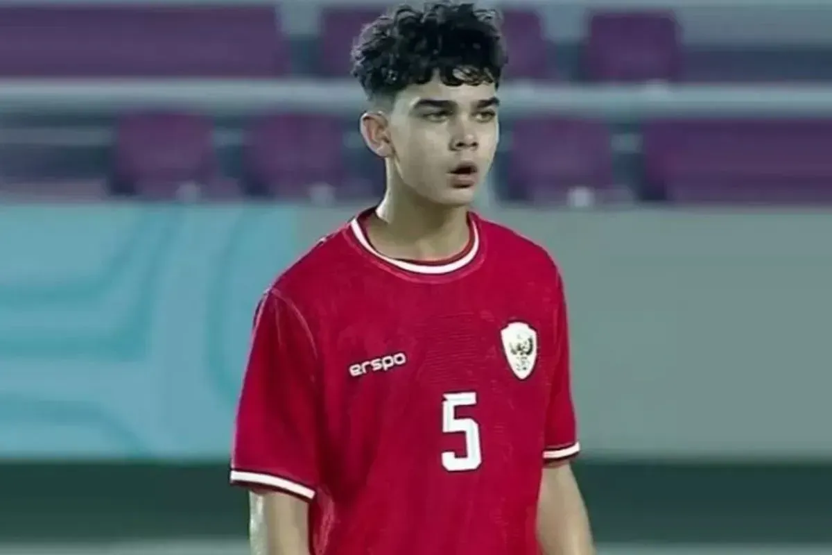 Mathew Baker, bek Timnas Indonesua U-17.