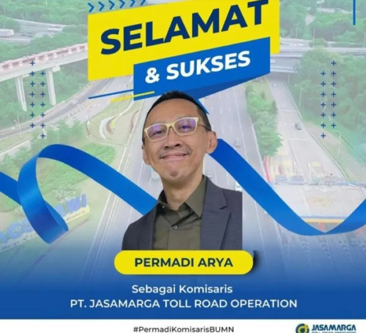 Abu Janda atau pemilik nama asli Permadi Arya diangkat menjadi komisaris di PT Jasamarga Tollroad Operator (JMTO), anak perusahaan dari PT Jasa Marga (Persero) Tbk (Sumber: Capture Instagram @PermadiArya)