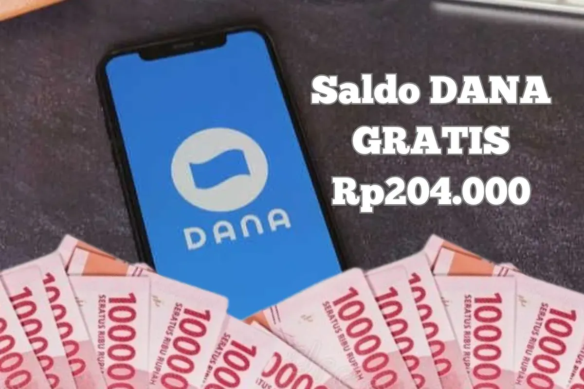 Trik klaim saldo gratis Rp204.000 melalui fitur DANA Kaget. (Sumber: Poskota/Syania Nurul Lita Baikuni)
