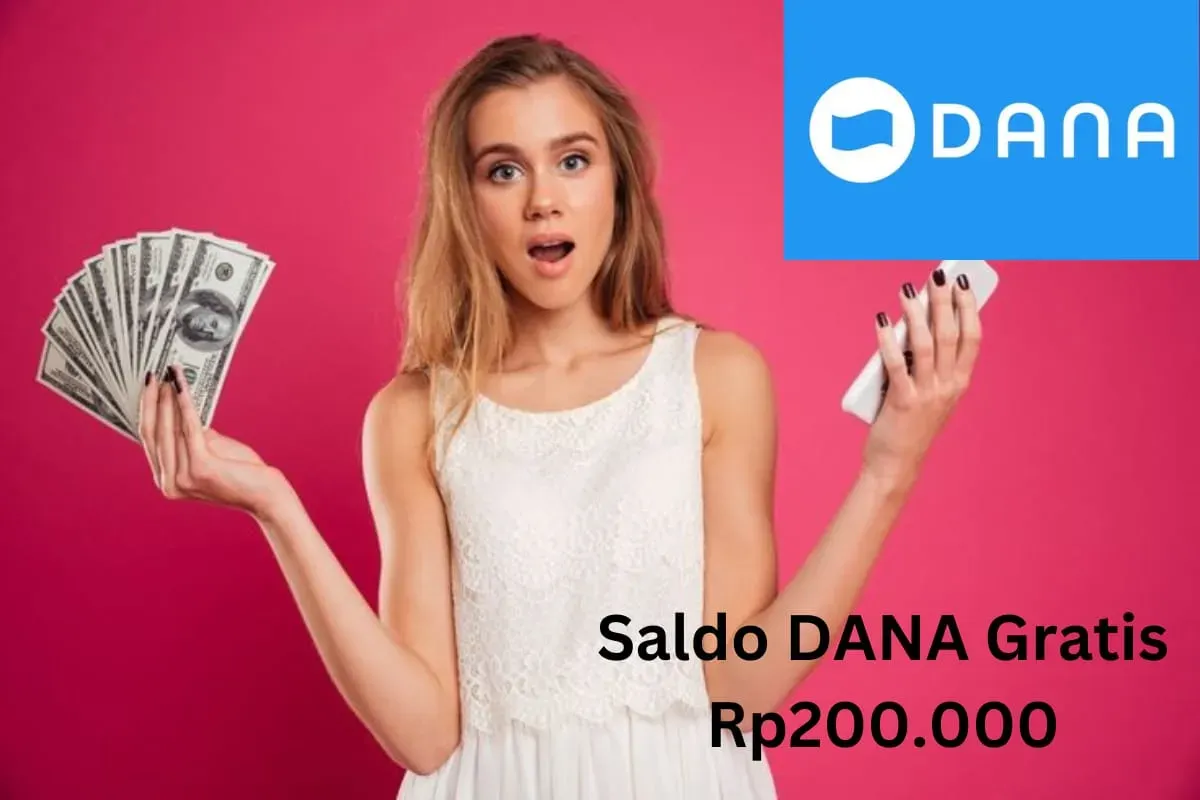 Ambil saldo DANA gratis Rp200.000 pakai cara ini masuk ke dompet elektronik Anda. (Sumber: Poskota/Gabriel Omar Batistuta)