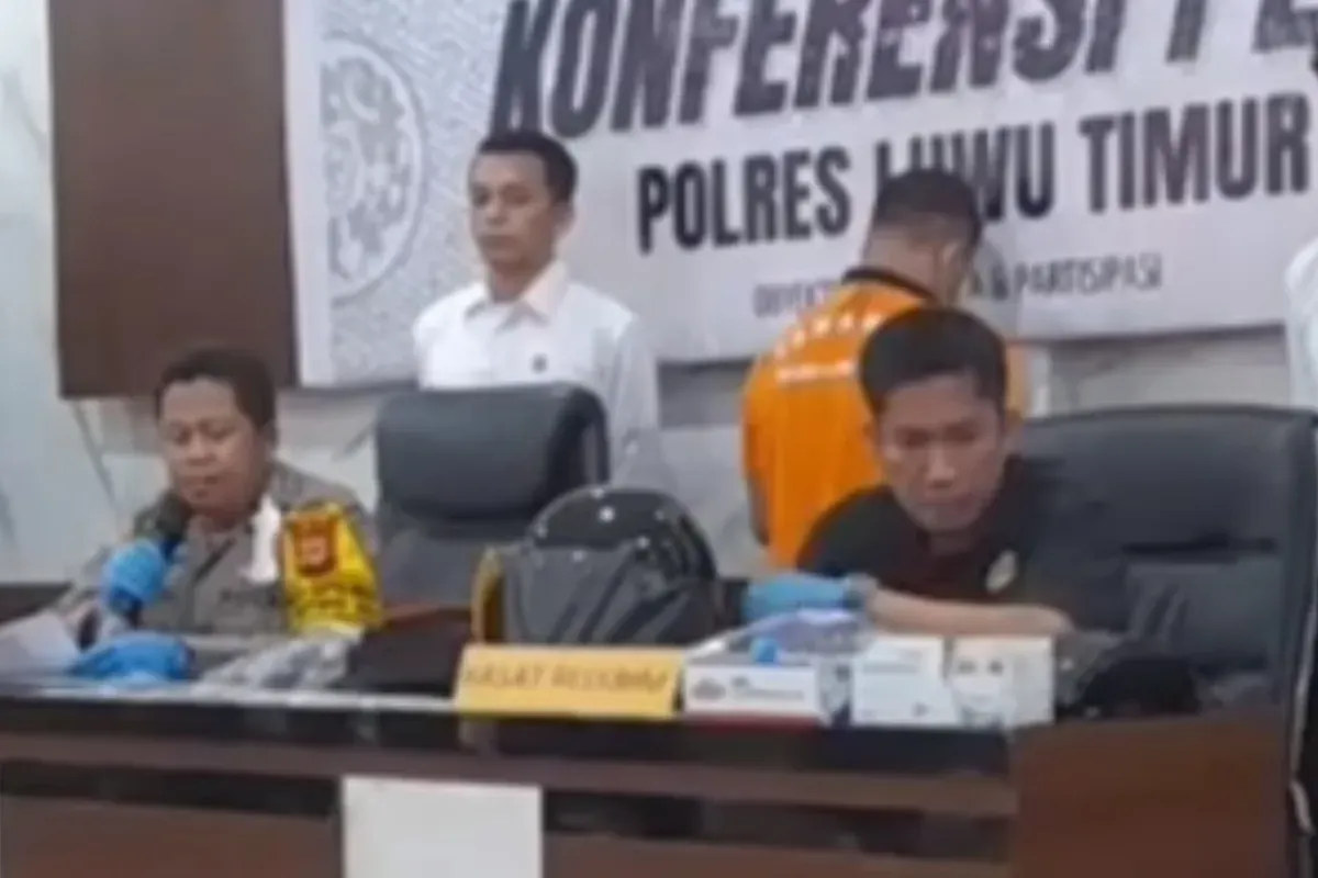 Pria mencuri 300 gram emas di Sulsel berhasil diamankan polisi seusai empat jam dari aksi pencuriannya. (Sumber: Tangkap Layar Instagram/@medsoszone)
