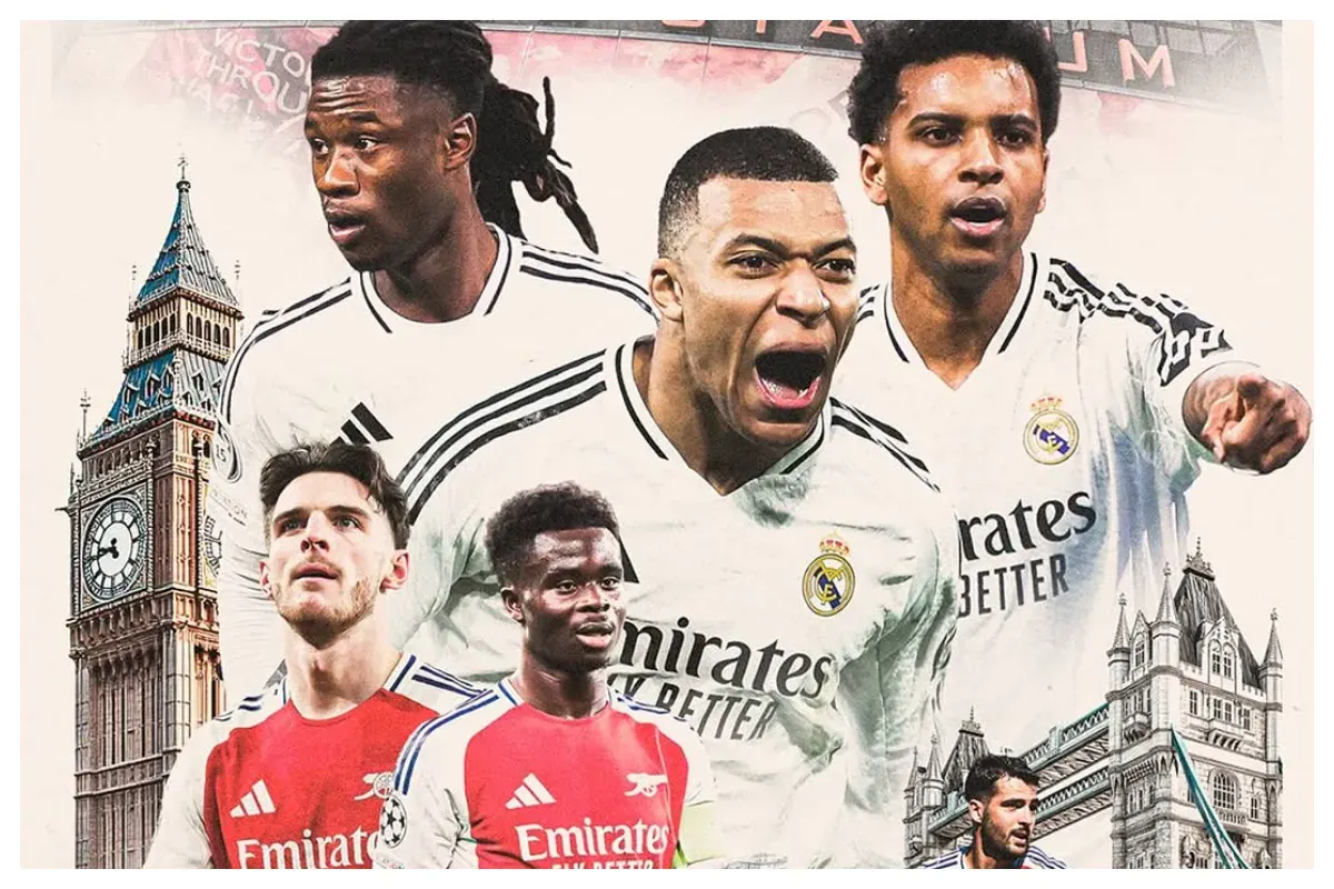 Link live streaming Liga Champions: Arsenal vs Real Madrid pukul 02.00 WIB. (Sumber: Instagram/realmadrid)