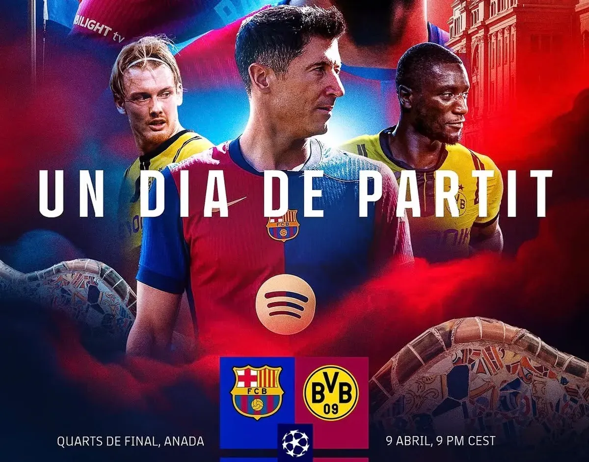 Tonton pertandingan Barcelona vs Borussia Dortmund di babak perempat final Liga Champios, kick-off 02.00 WIB (Sumber: Instagram @fcbarcelona)