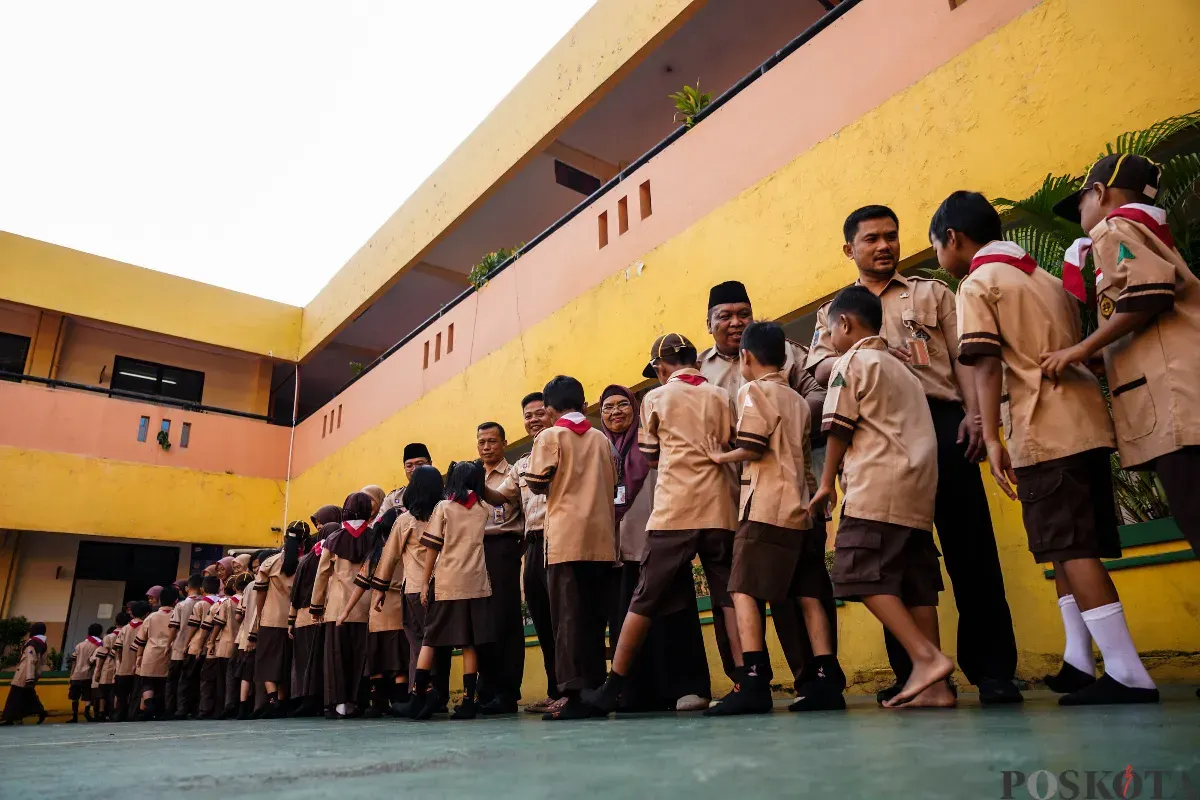 Ilustrasi siswa sekolah. (Sumber: Poskota/Bilal Nugraha Ginanjar)