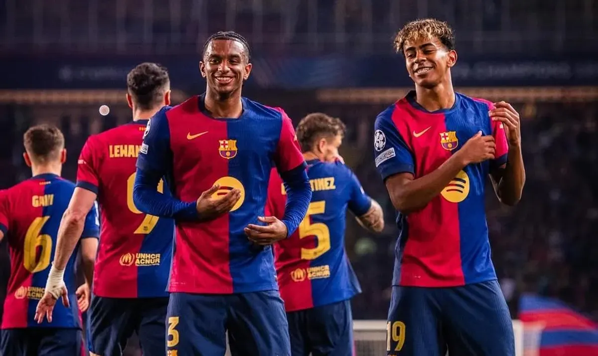 Barcelona berhasil membungkam wakil Jerman dengan skor telak 4-0. (Sumber: Instagram/@fcbarcelona)