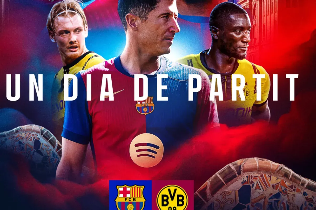 Link live streaming Liga Champions antara Barcelona vs Borrusia Dortmund. (Sumber: @FCBarcelona)